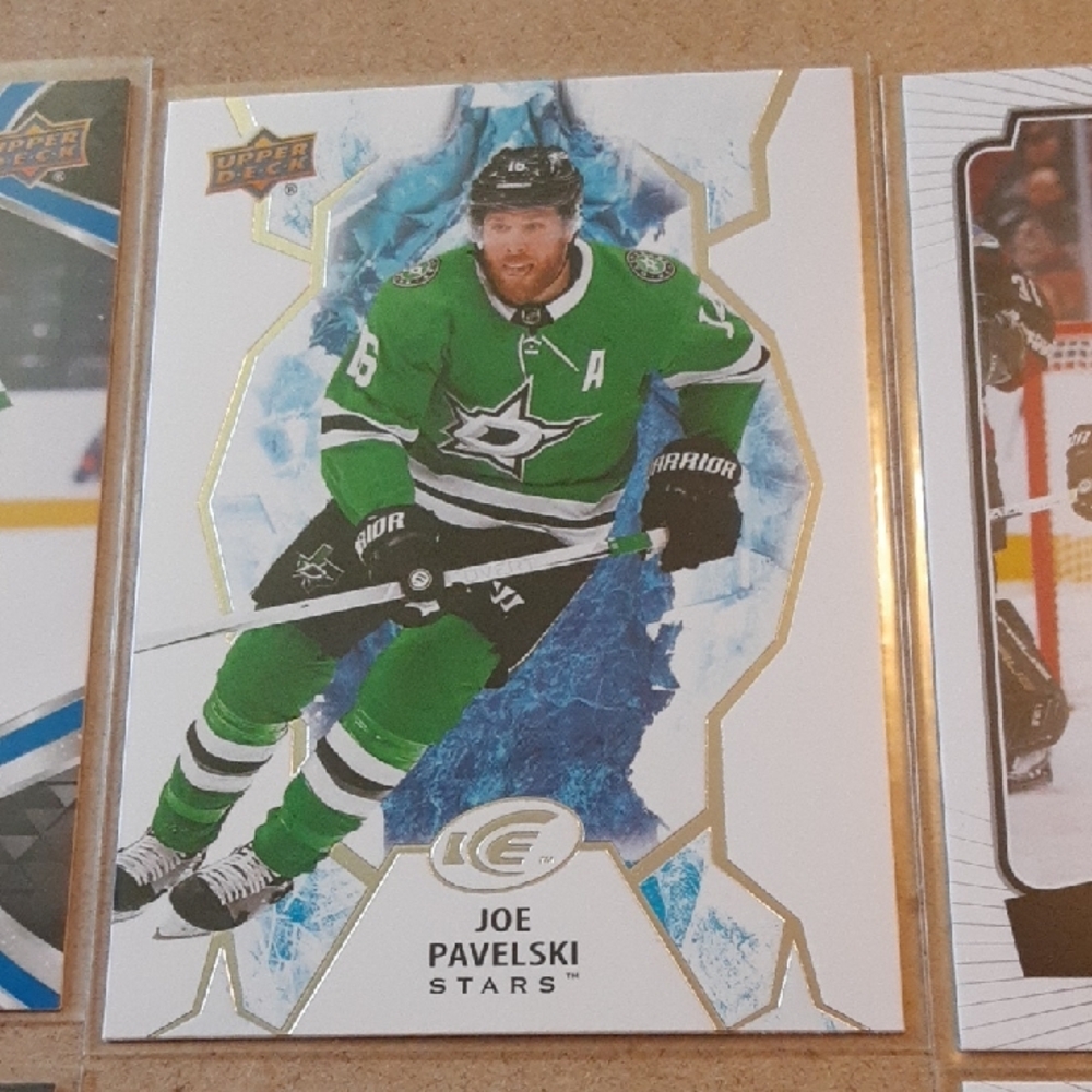 Joe Pavelski Dallas Stars Hockey Trading Cards Set